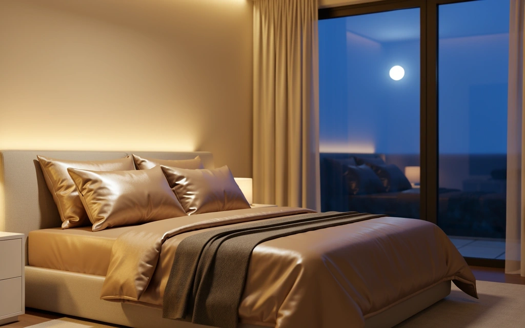 Ambiance de chambre apaisante pour un sommeil réparateur
